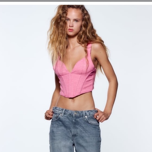 NWT Zara corset top iuu.org.tr